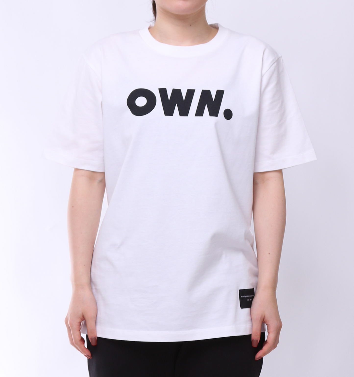 OWN. Clothing OWN.ロゴ ヘビーウェイトTシャツ -White-