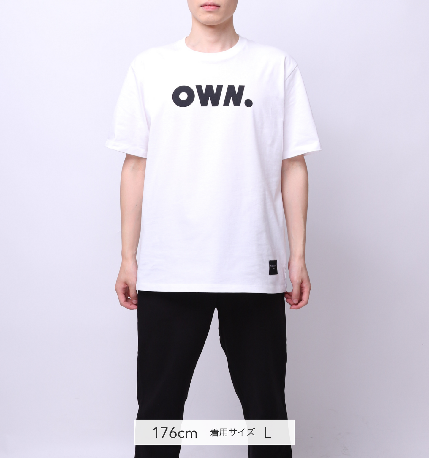 OWN. Clothing OWN.ロゴ ヘビーウェイトTシャツ -White-