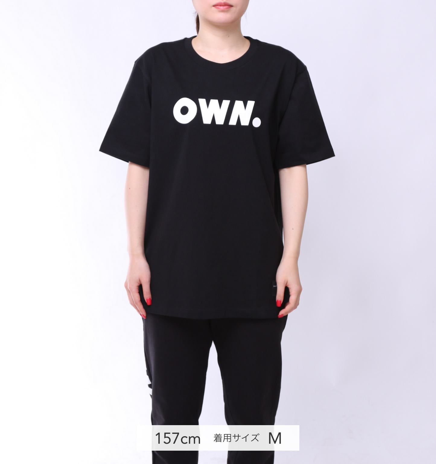 OWN. Clothing OWN.ロゴ ヘビーウェイトTシャツ -Black-